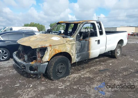 2011 Ford F-250 Xl из США, поврежденный, VIN 1FT7X2B60BEB10771